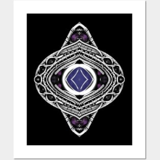 Tanzanite Eye Posters and Art